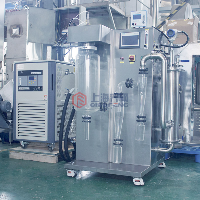 實(shí)驗(yàn)型閉路 氮?dú)庋h(huán)噴霧干燥機(jī) QFN-BL-D1玻璃干燥室款
